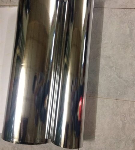 Decal inox gương trắng Khổ 0,5m - cuộn