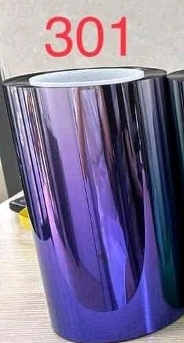 Dán kính chống chói xe tải 940 màu xanh nước biển khổ 20cm x 50m - Cuộn