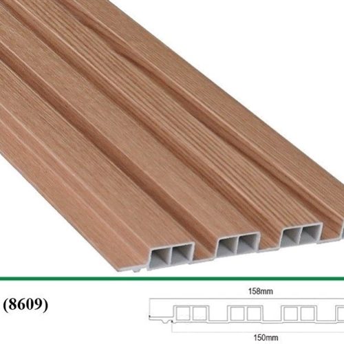 Lam 4 sóng thấp TGI màu 8609 KT: 158(R) x 12(C) x 2900(D)mm 4S158T12 (1 thùng = 10 tấm) - Tấm
