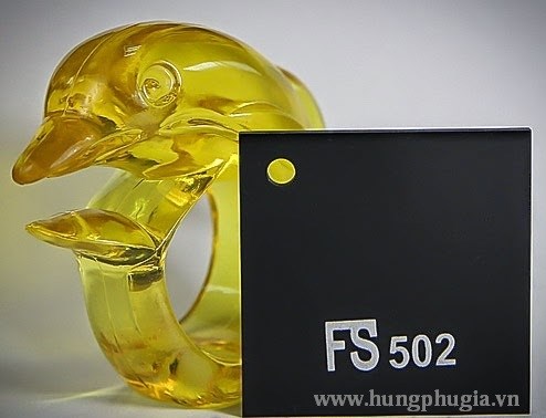 Mica FS 502 màu đen 2ly - Tấm