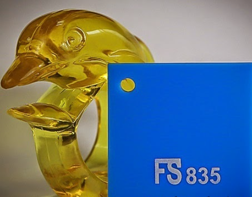 Mica FS 835 màu Xanh da trời 3ly - Tấm