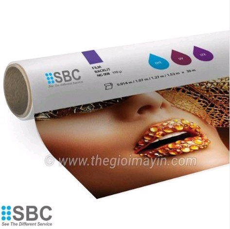 Backlit Ovijet không keo mực dầu 1,27m x 30m - Cây