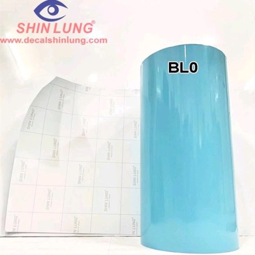 Decal ShinLung BL0 màu xanh Minơ Khổ: 0,6m x 200m - Cuộn