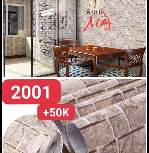 Decal dán tường 2001 - Cuộn