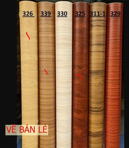 Decal gỗ 1,2m 325 - Cuộn