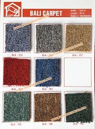 Thảm Bali 393 đỏ đô KT:3,97x40m - m2