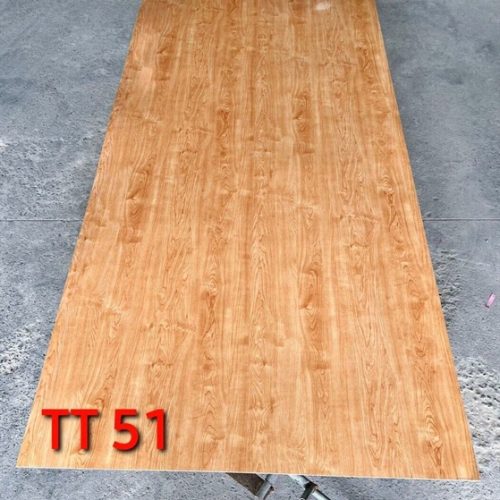Nhựa giả đá 2,6ly TT51 KT: 1220x2440mm (Vân gỗ lợt) - Tấm