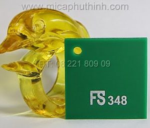 Mica FS 348 màu Xanh lá đậm 2ly - Tấm