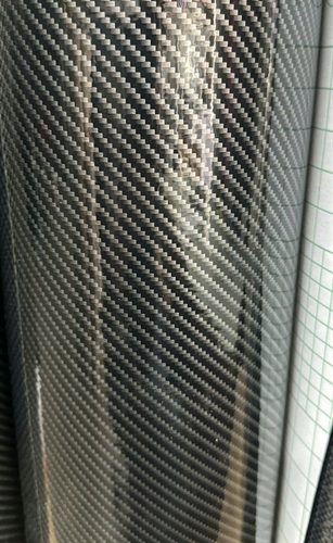 Decal cacbon bóng 5D tối Khổ 1,2m - Cuộn