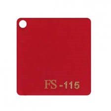 Mica FS 115 màu đỏ đô 2ly - Tấm