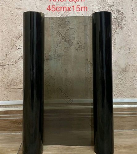 Decal khói đậm dán đèn Khổ: 0,45cm x 15m - m