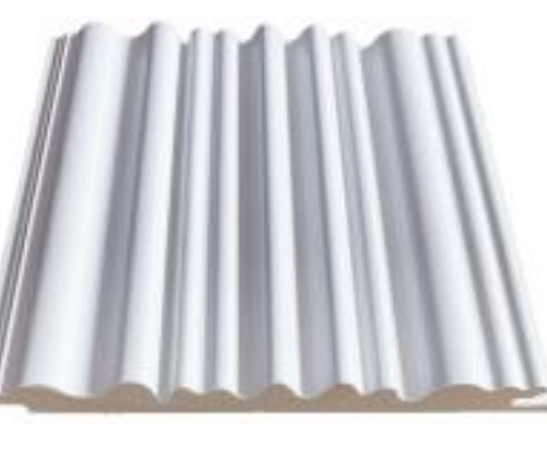 Tấm ốp tường, ốp trần Composite trong nhà W158T15 màu trắng KT: 158(R) x 15(C) x 2950(D)mm (6,58md = 1m2) - Tấm