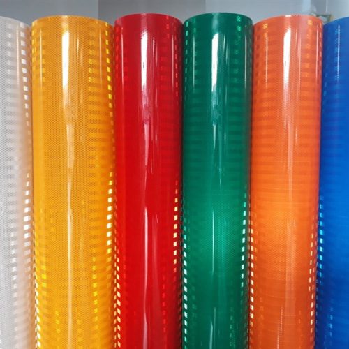 Decal phản quang tổ ong 3900 màu trắng Khổ: 1,2m - m