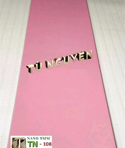 Nano GNA108 màu hồng KT: 400 x 9 x 3000mm