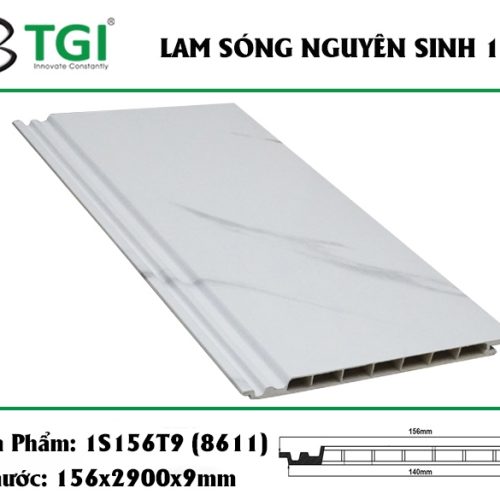 Lam 1 sóng TGI màu 9625 dài 2,9m 1S156T9 - Tấm