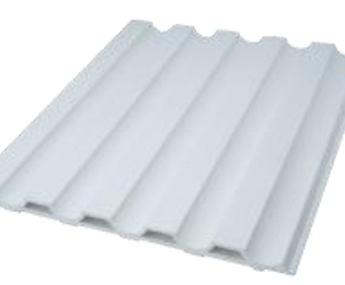 Lam 5 sóng thấp TGI màu đen KT: 186(R) x 12(C) x 2950(D)mm W186T12D - Tấm