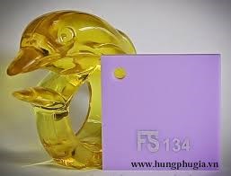 Mica FS 134 màu tím 2ly - Tấm