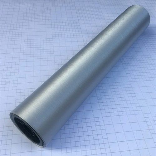 Decal nhôm xước xám lông chuột 9527 khổ 1,4m - m