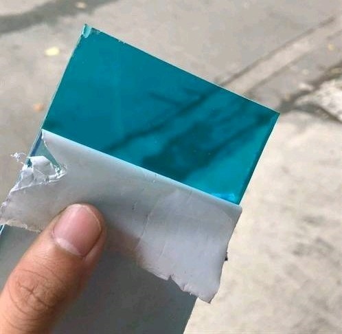 Poly đặc 3ly xanh biển khổ 1,22m dài 30m - m2