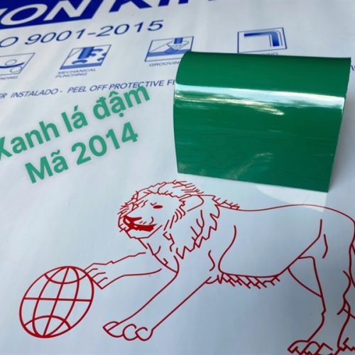LK2014-3ly x 0,08 màu xanh lá đậm - Tấm
