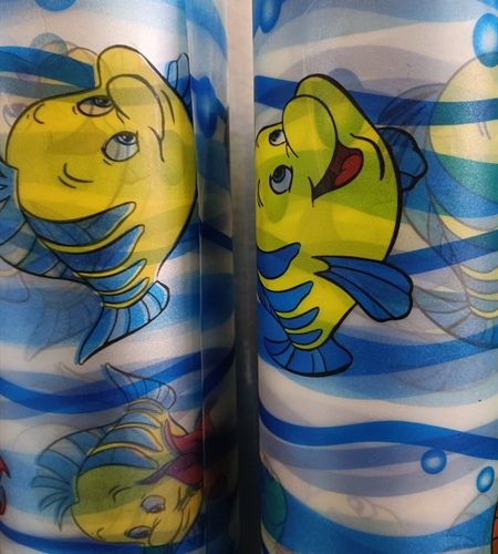 Decal dán kính con cá - Cuộn