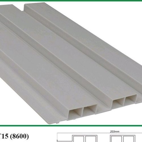 Lam 3 sóng thấp TGI 3S203T15 màu 8600 (không film) KT: 203(R) x 15(C) x 2900(D)mm - Tấm