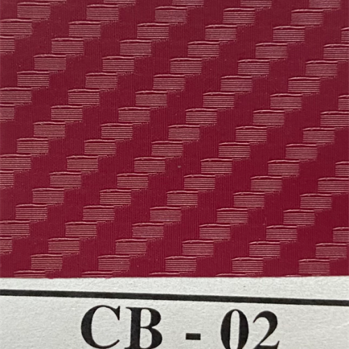 Decal Địa cầu cacbon đỏ đô nhám CB02 Khổ: 1,2mx45m - cuộn