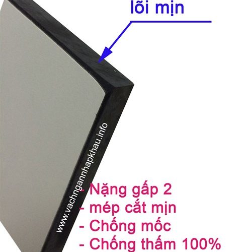 Tấm ComPact 1006 màu ghi xám KT: 1220x1830x12mm - tấm