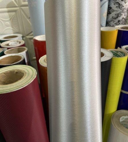 Decal nhôm xước bạc 9483 khổ 1,52m - m