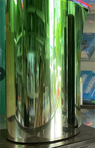 Dán kính chống chói xe tải 201 màu xanh bạc khổ 20cm x 50m