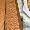 Lam 1 sóng ngoài trời 3D màu Teak KT: 148 x 21 x 2900mm - Thanh