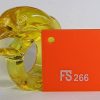 Mica FS 266 màu cam 2ly - Tấm