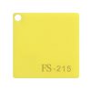 Mica FS 215 màu vàng 2ly - Tấm